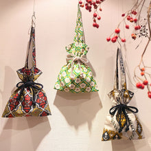 画像をギャラリービューアに読み込む, kimono結びバッグ『紫×梅尽くし』