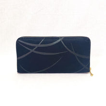 画像をギャラリービューアに読み込む, obi長財布『黒×芝草模様』