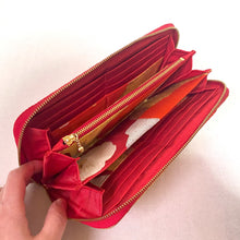 画像をギャラリービューアに読み込む, obi長財布『赤×椿』