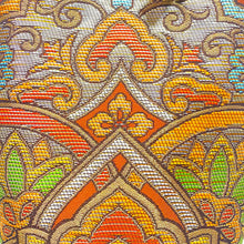 画像をギャラリービューアに読み込む, obi長財布『オレンジ×華紋』