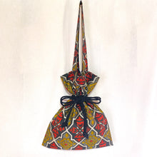 画像をギャラリービューアに読み込む, kimono結びバッグ『銘仙×幾何学』