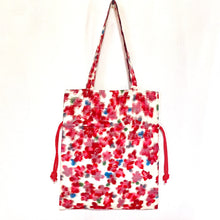 画像をギャラリービューアに読み込む, kimono結びバッグ『ピンク×花びら』