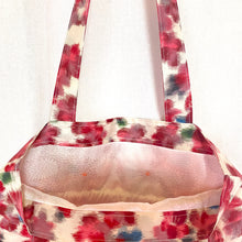 画像をギャラリービューアに読み込む, kimono結びバッグ『ピンク×花びら』
