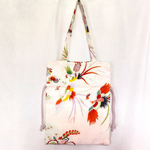 画像をギャラリービューアに読み込む, kimono結びバッグ『ピンク×花』