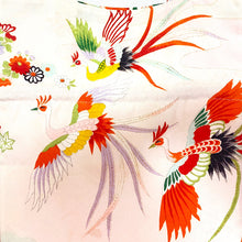 画像をギャラリービューアに読み込む, kimono結びバッグ『ピンク×花』