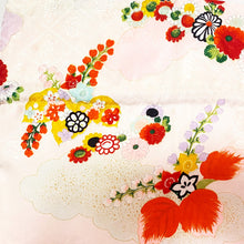 画像をギャラリービューアに読み込む, kimono結びバッグ『ピンク×花』