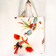 画像をギャラリービューアに読み込む, kimonoトートバッグ 『花×鳳凰』