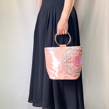画像をギャラリービューアに読み込む, ringバッグ『ピンク×華紋』