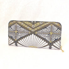 画像をギャラリービューアに読み込む, obi長財布『松菊×亀甲』