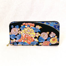画像をギャラリービューアに読み込む, obi長財布『伊万里×彩花模様』