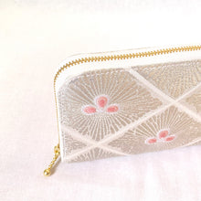 画像をギャラリービューアに読み込む, obi長財布『菱形×若松』