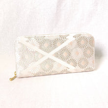 画像をギャラリービューアに読み込む, obi長財布『花尽くし×松皮菱』