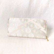 画像をギャラリービューアに読み込む, obi長財布『花尽くし×松皮菱』