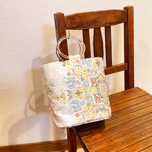 画像をギャラリービューアに読み込む, ringバッグ『夏帯×華紋』