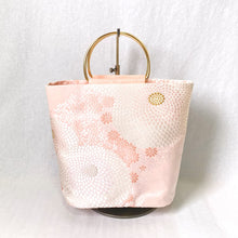 画像をギャラリービューアに読み込む, ringバッグ『ピンク×菊尽くし』