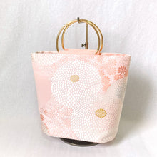 画像をギャラリービューアに読み込む, ringバッグ『ピンク×菊尽くし』