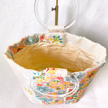 画像をギャラリービューアに読み込む, ringバッグ『夏帯×華紋』