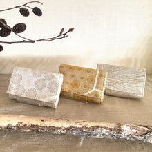 画像をギャラリービューアに読み込む, obiミニ財布『シルバー×孔雀羽』