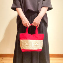 画像をギャラリービューアに読み込む, obiトートバッグ 『ゴールド×若松』