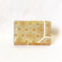 画像をギャラリービューアに読み込む, obiミニ財布『花尽くし×蜀江紋』
