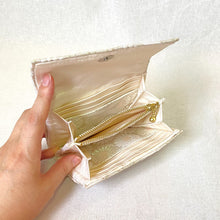 画像をギャラリービューアに読み込む, obiミニ財布『花尽くし×松皮菱』