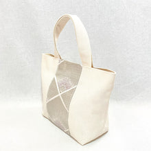 画像をギャラリービューアに読み込む, obiトートバッグ 『紫×菱形』