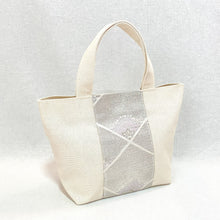 画像をギャラリービューアに読み込む, obiトートバッグ 『紫×菱形』