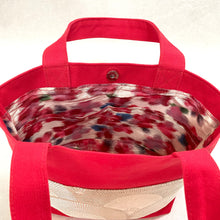 画像をギャラリービューアに読み込む, obiトートバッグ 『シルバー×青海波』