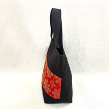 画像をギャラリービューアに読み込む, obiトートバッグ 『赤×華紋』