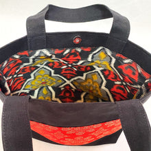 画像をギャラリービューアに読み込む, obiトートバッグ 『赤×華紋』