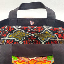 画像をギャラリービューアに読み込む, obiトートバッグ 『赤×花唐草』