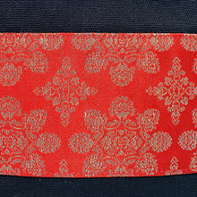 画像をギャラリービューアに読み込む, obiトートバッグ 『赤×華紋』