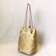 画像をギャラリービューアに読み込む, obi巾着バッグ『花尽くし×蜀江紋』