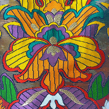 画像をギャラリービューアに読み込む, obi巾着バッグ『赤×花唐草』