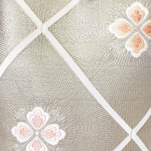 画像をギャラリービューアに読み込む, obi巾着バッグ『シルバー×花菱』