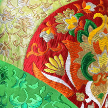 画像をギャラリービューアに読み込む, ringバッグ『グリーン×変わり青海波』