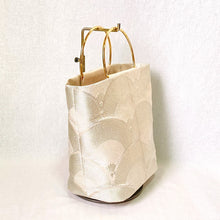 画像をギャラリービューアに読み込む, ringバッグ『シルバー×青海波』