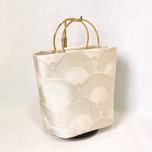 画像をギャラリービューアに読み込む, ringバッグ『シルバー×青海波』