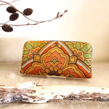 画像をギャラリービューアに読み込む, obi長財布『オレンジ×華紋』