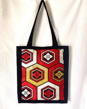 画像をギャラリービューアに読み込む, obi 額縁バッグ『亀甲×あお鶴』