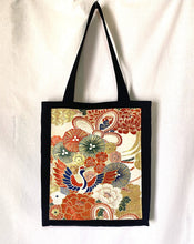 画像をギャラリービューアに読み込む, obi 額縁バッグ『亀甲×あお鶴』