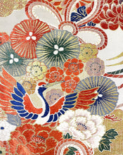 画像をギャラリービューアに読み込む, obi 額縁バッグ『亀甲×あお鶴』