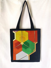 画像をギャラリービューアに読み込む, obi 額縁バッグ『亀甲×みどり鶴』