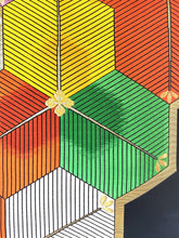 画像をギャラリービューアに読み込む, obi 額縁バッグ『亀甲×みどり鶴』