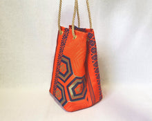 画像をギャラリービューアに読み込む, obi巾着バッグ『博多×亀甲』