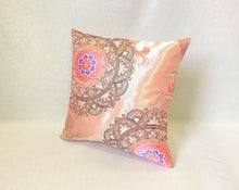 画像をギャラリービューアに読み込む, obiクッション『ピンク×華紋』