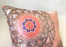 画像をギャラリービューアに読み込む, obiクッション『ピンク×華紋』