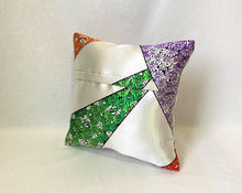 画像をギャラリービューアに読み込む, obiクッション『花尽くし』