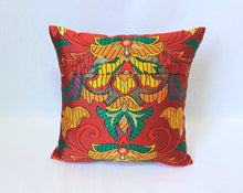 画像をギャラリービューアに読み込む, obiクッション『華唐草』