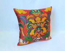 画像をギャラリービューアに読み込む, obiクッション『華唐草』